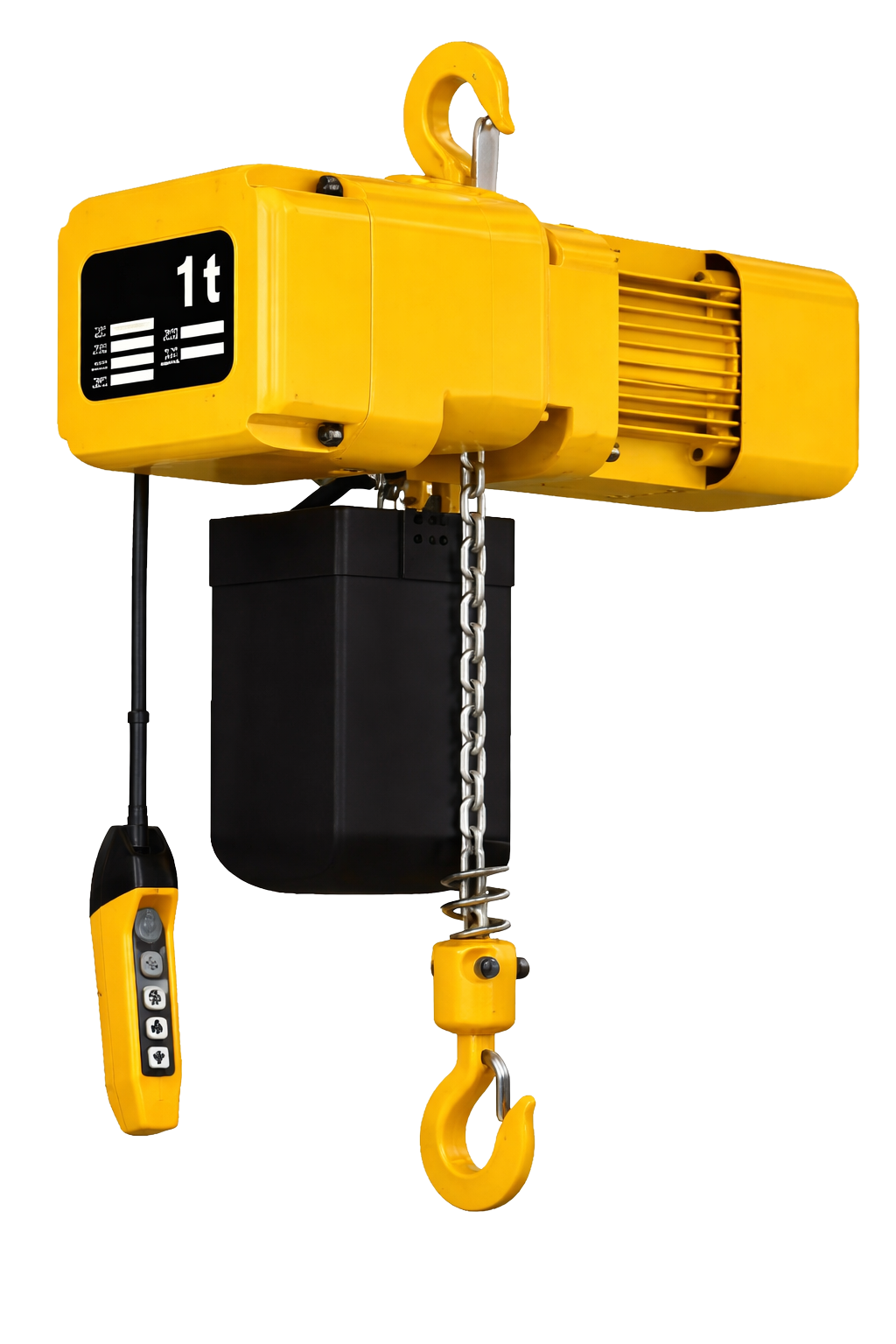 Talha elétrica com inversor de frequência